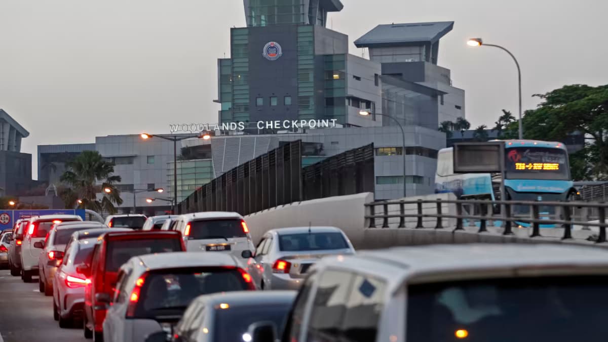Johor Bahru BSI CIQ and Singapore Woodlands land checkpoint infrastructure