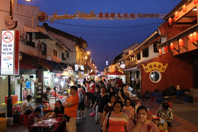 Jonker Walk Street, free places to visit in Melaka